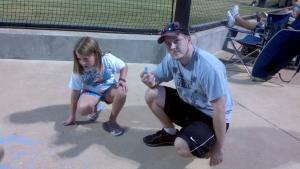 Chris McKinzie coloring chalk