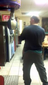 Chris McKinzie punching
