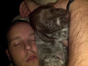 Chris McKinzie pup