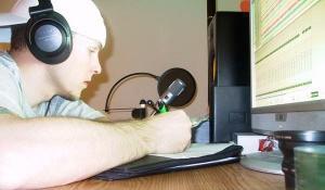 Chris McKinzie writing music